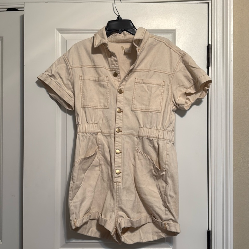 Altard State Denim Romper